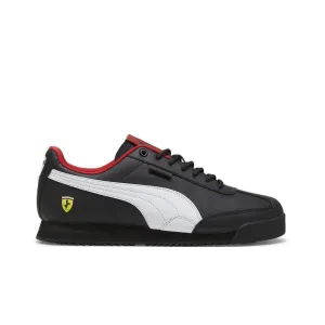 Puma Mens Ferrari Roma Via Training Shoes 308378-01 Black/White