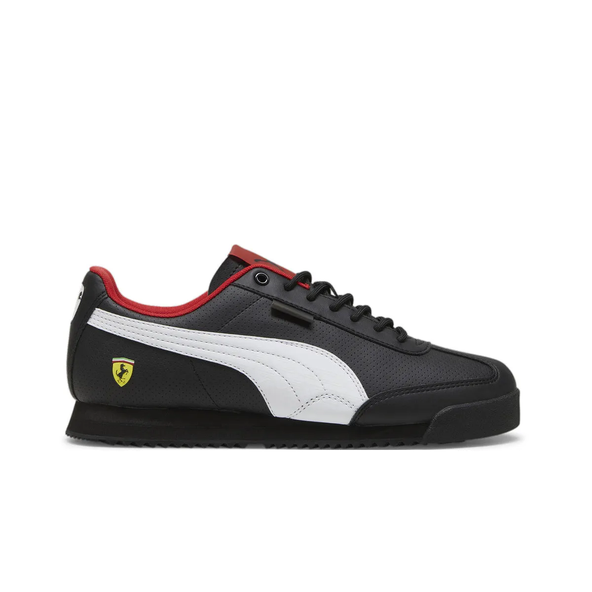 Puma Mens Ferrari Roma Via Training Shoes 308378-01 Black/White