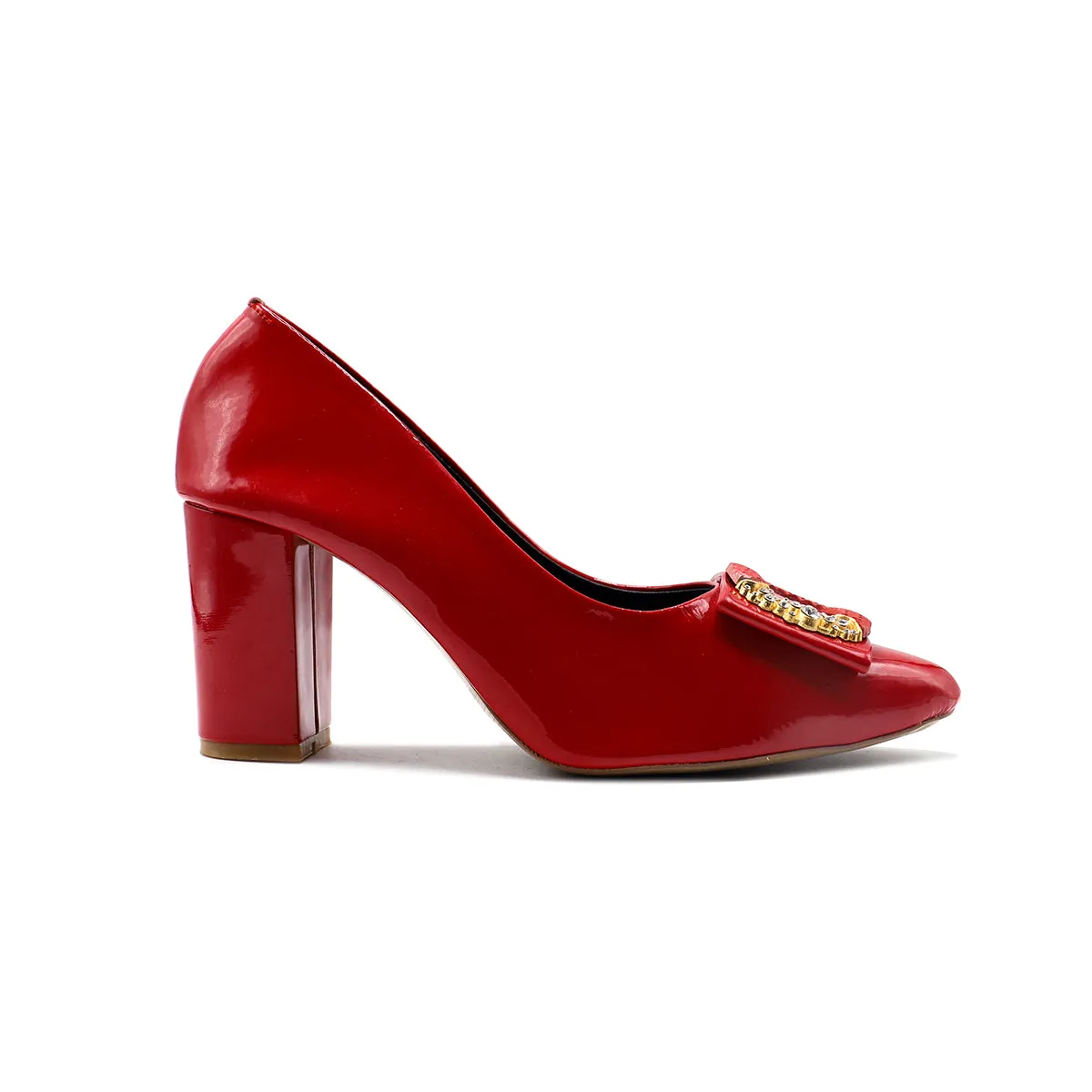 Red Formal Court Shoes 085494