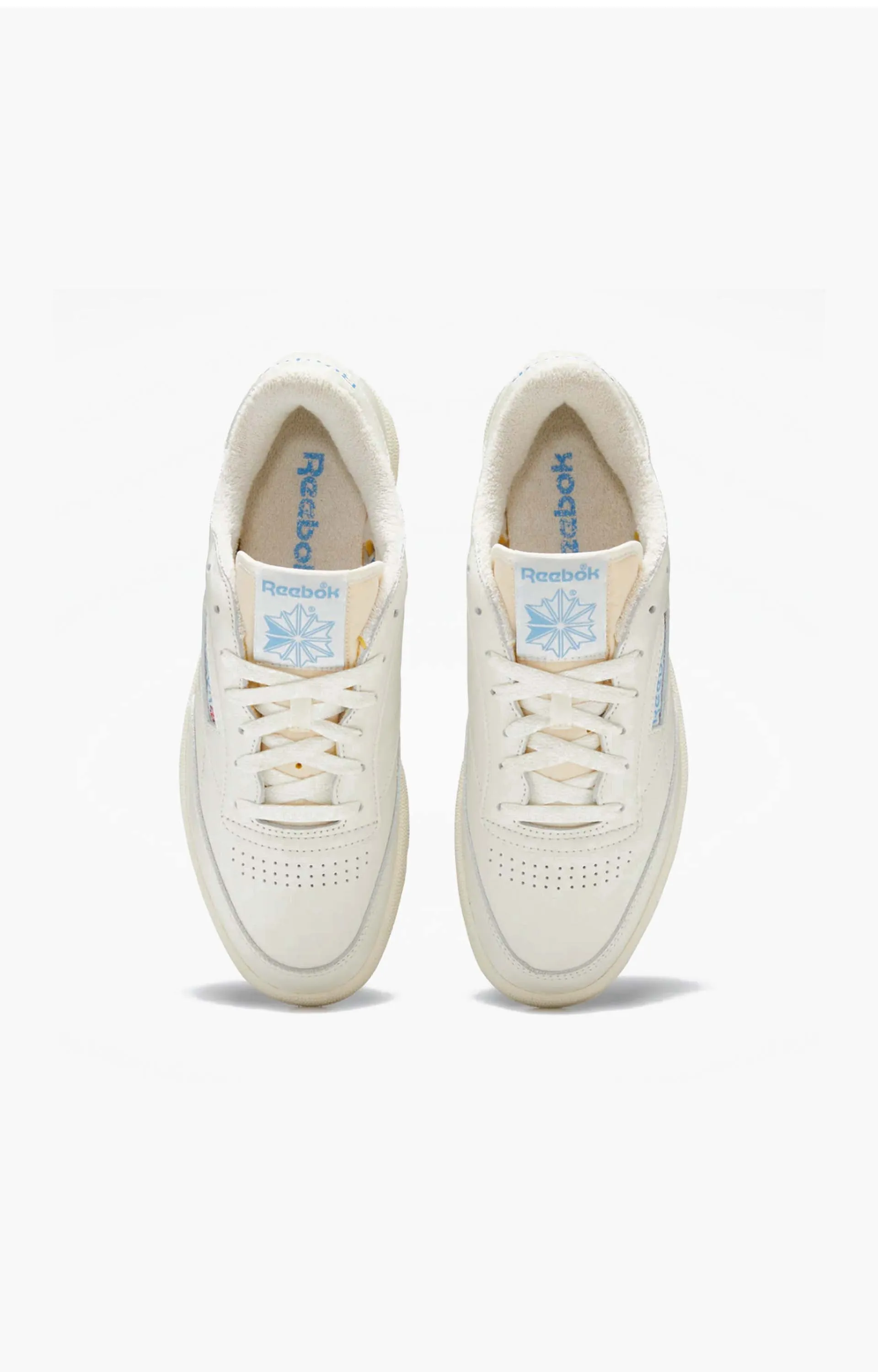 Reebok Club C 85 Vintage Shoe, Chalk/Alabaster/Essential Blue