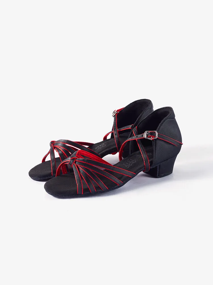 Satin Latin Dance Shoes Soft Sole Training Shoes