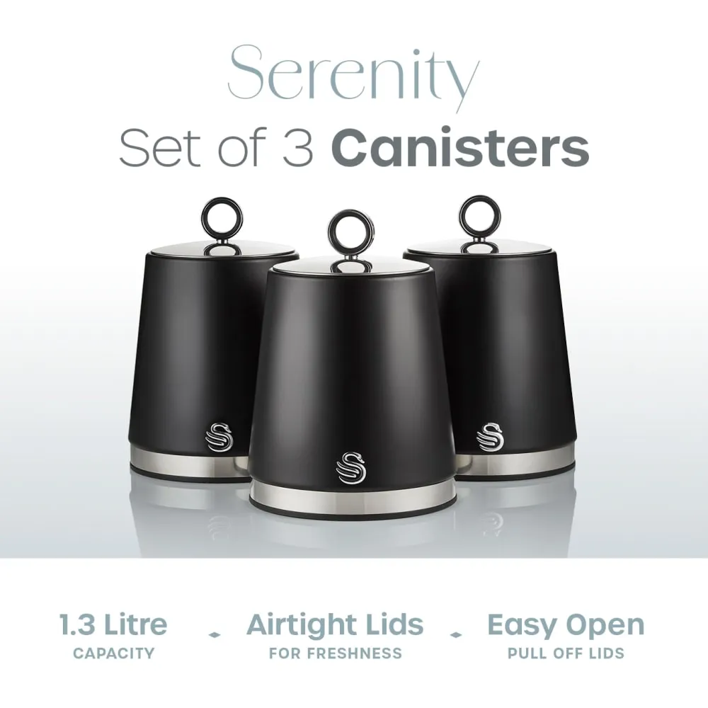 Serenity Set of 3 Canisters