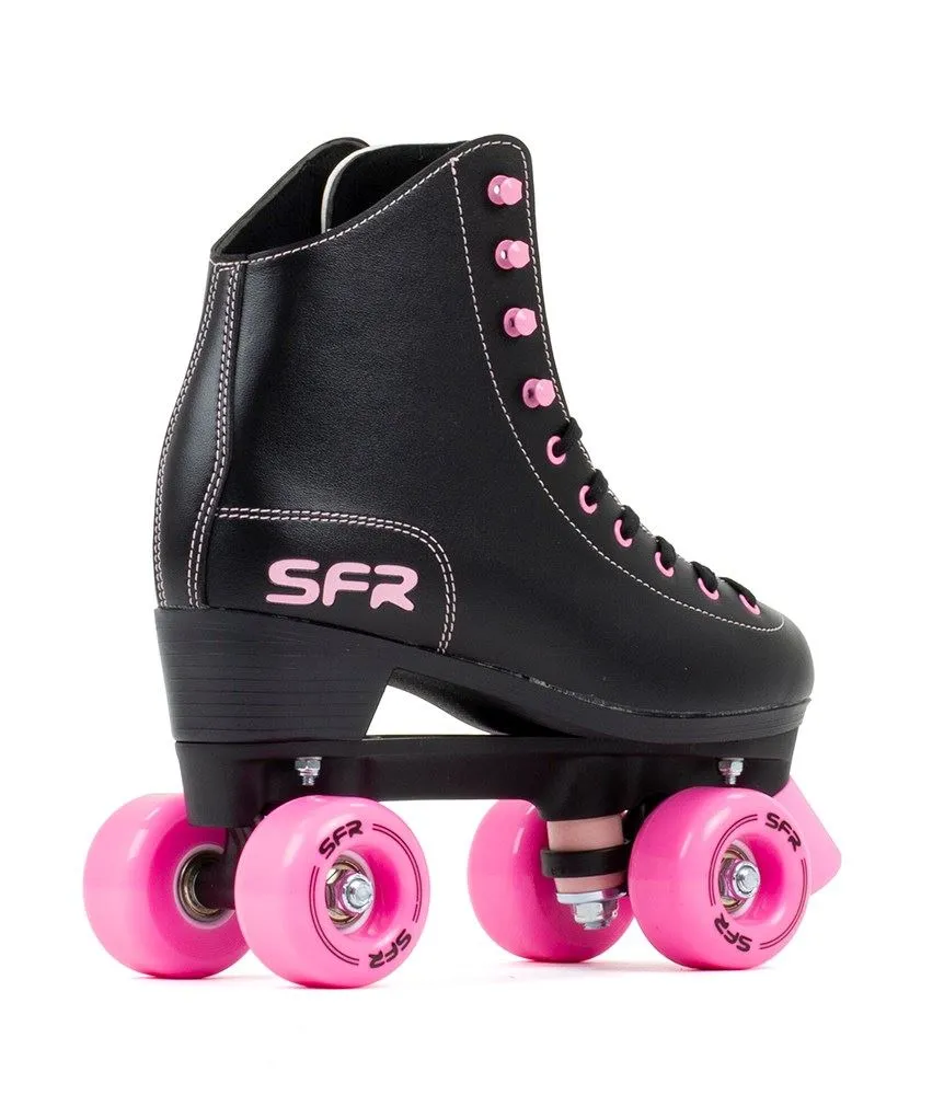 SFR Figure Quad Skates - Black / Pink