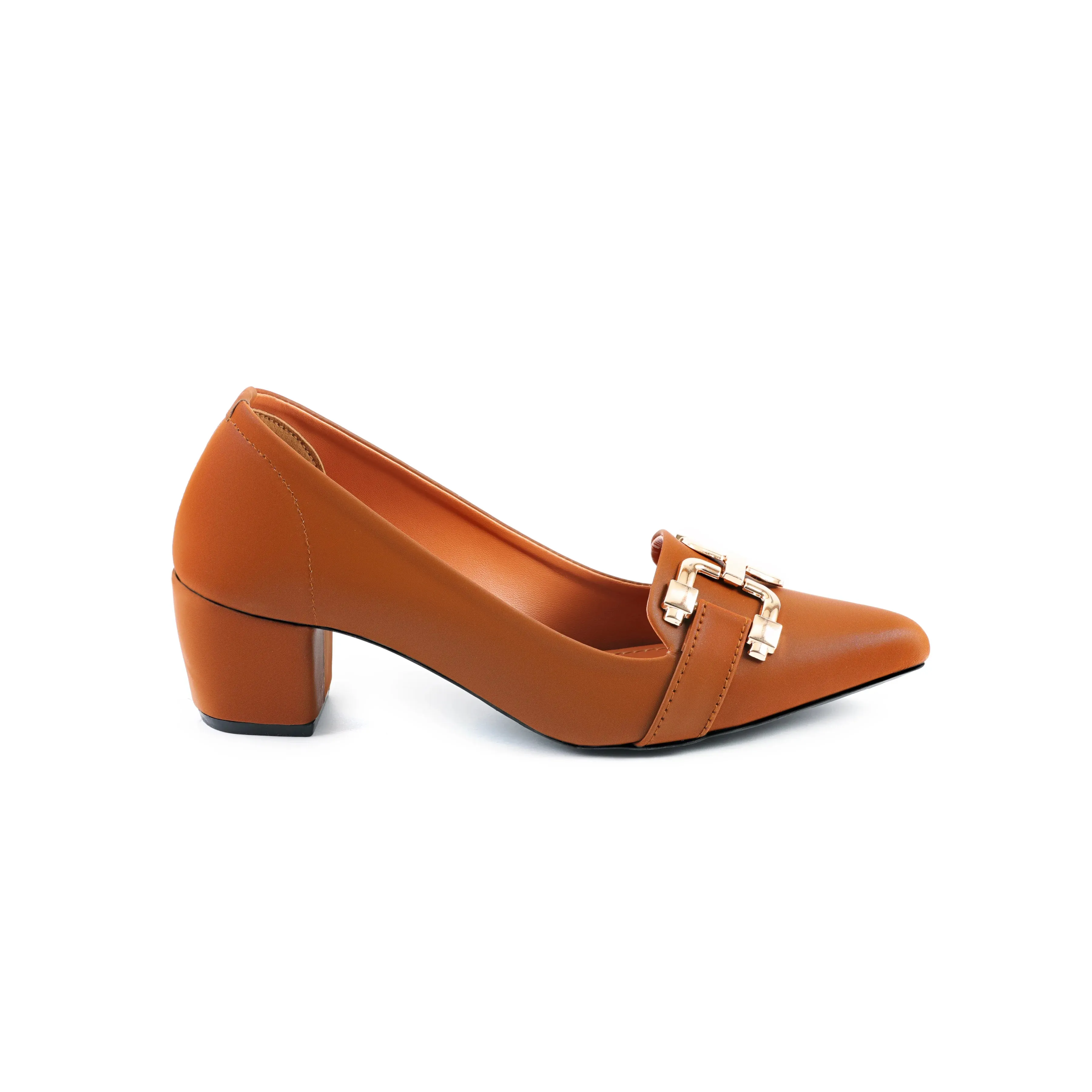 Swank Brown women court shoes