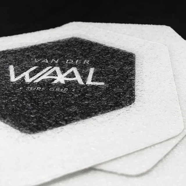 Tail Pad - Van Der Waal Clear Surfboard Grip