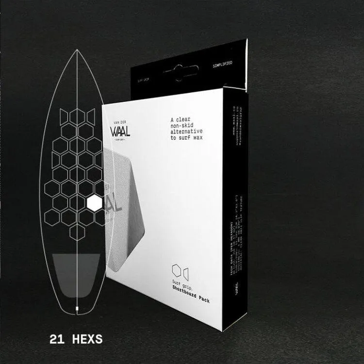 Tail Pad - Van Der Waal Clear Surfboard Grip
