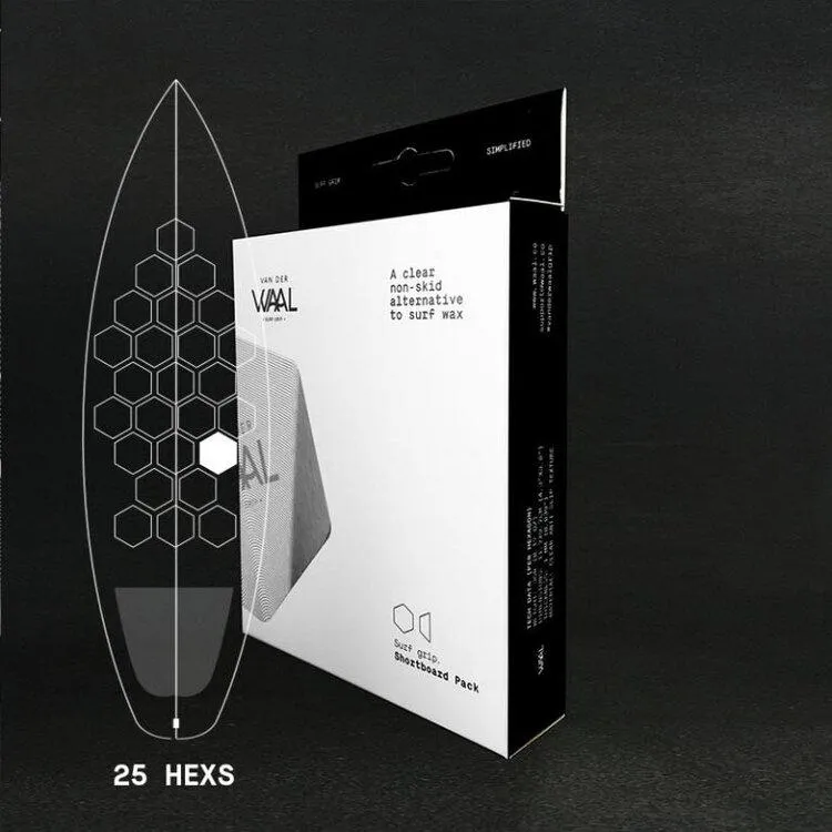 Tail Pad - Van Der Waal Clear Surfboard Grip