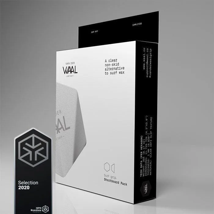 Tail Pad - Van Der Waal Clear Surfboard Grip