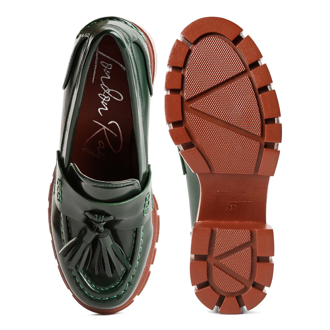 Tassels Detail Chunky Loafers