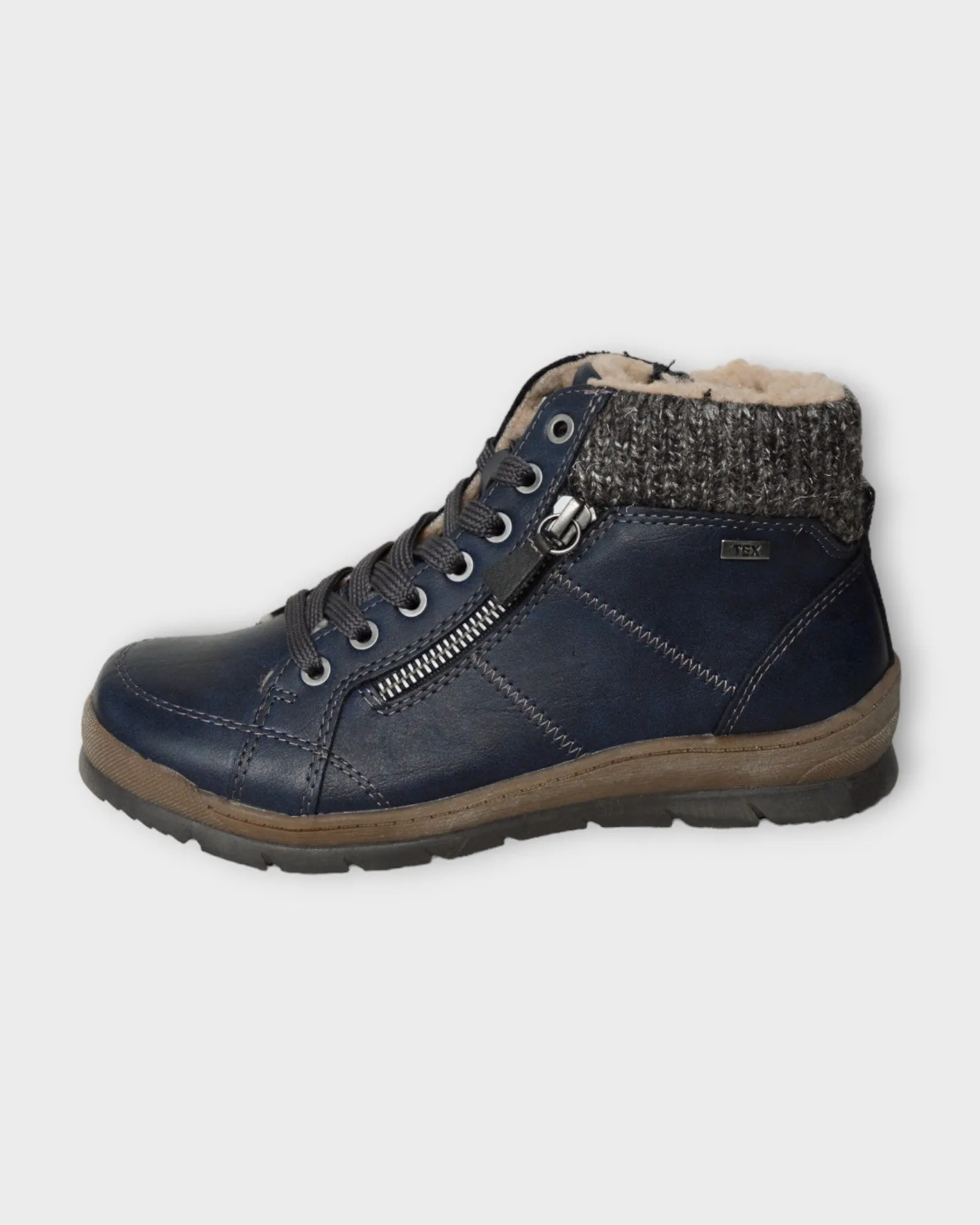 Taxi Women's Arianna-01T Boots- Navy