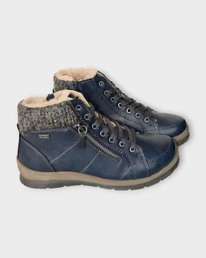 Taxi Women's Arianna-01T Boots- Navy