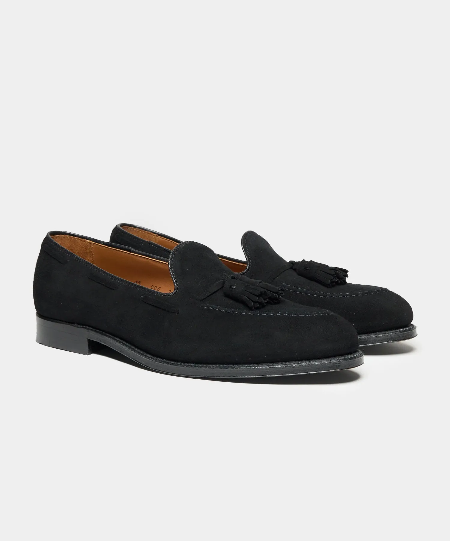 Todd Snyder x Alden Blackout Suede Loafer