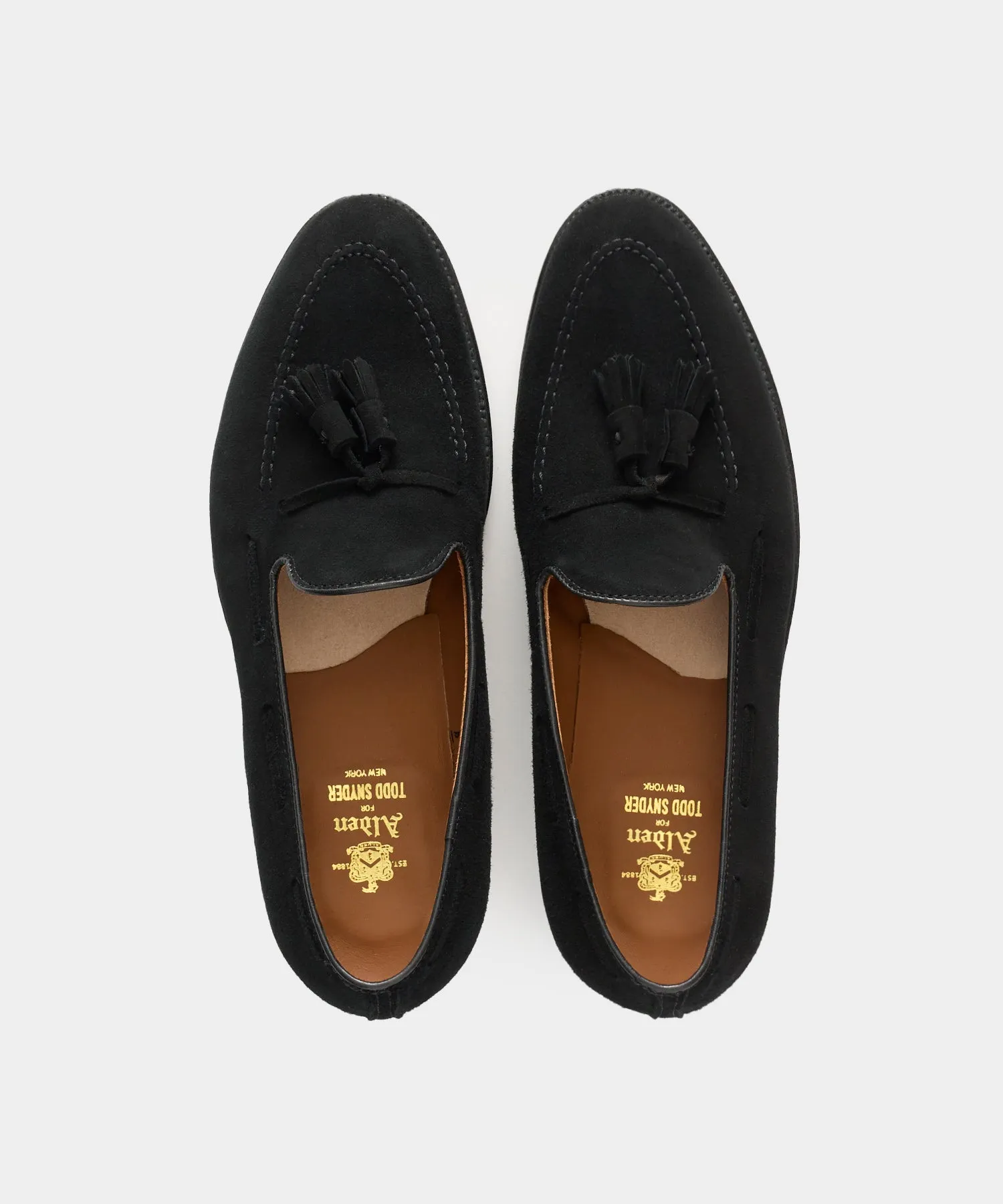 Todd Snyder x Alden Blackout Suede Loafer