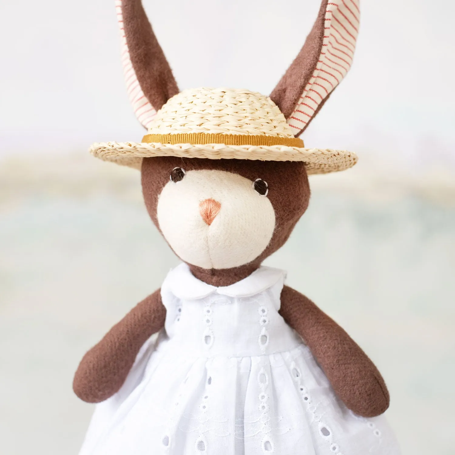 White Eyelet Sundress for Dolls